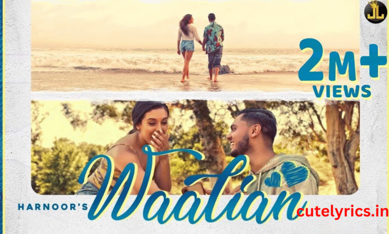 Waalian lyrics || HARNOOR | GIFTY | THE KIDD