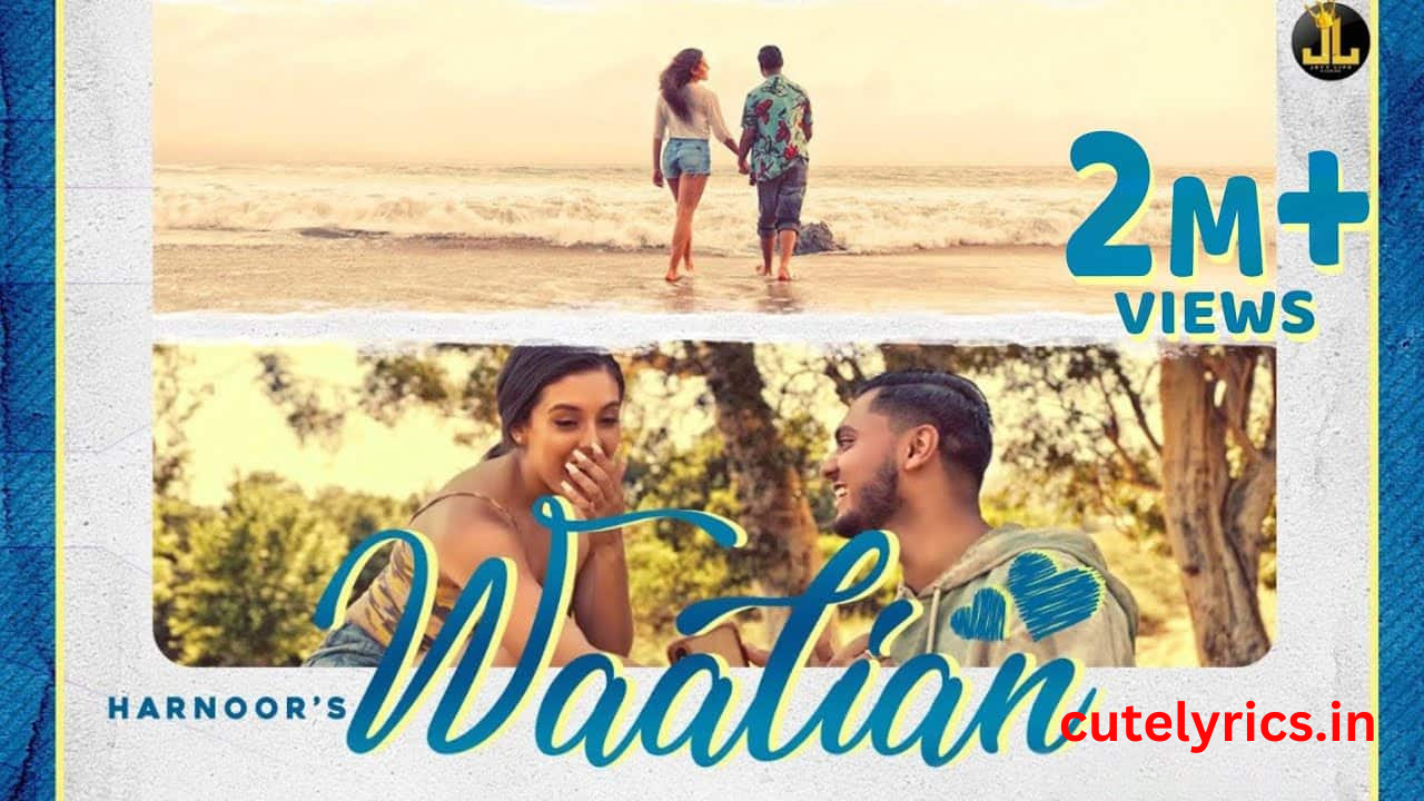 Waalian lyrics || HARNOOR | GIFTY | THE KIDD